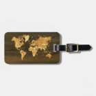 Wooden World Map