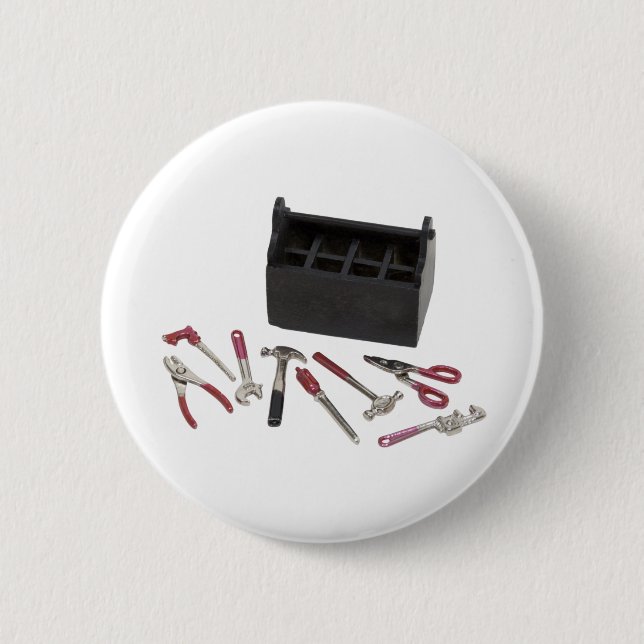 WoodenToolbox082909 Pinback Button (Front)