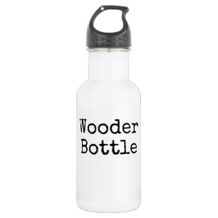 "Wooder Bottle" water bottle