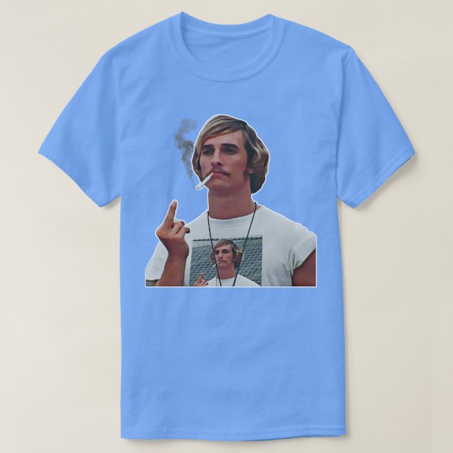 Wooderson Flip Wearing Wooderson Flip T-Shirt (Design Front)
