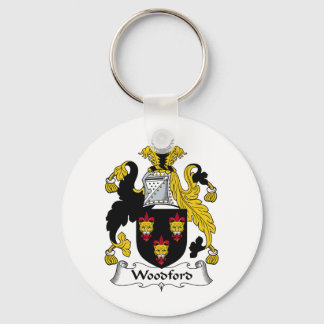 Woodford Family Crest Keychain