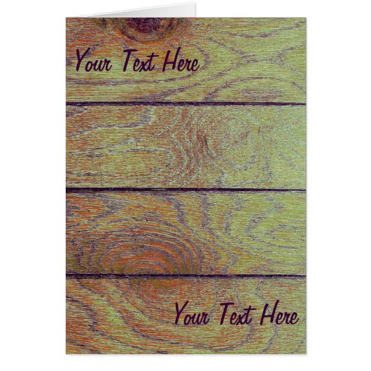 Woodgrain Flooring Cards (Front)