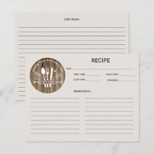 Woodgrain From the Kitchen of Monogram Recipe