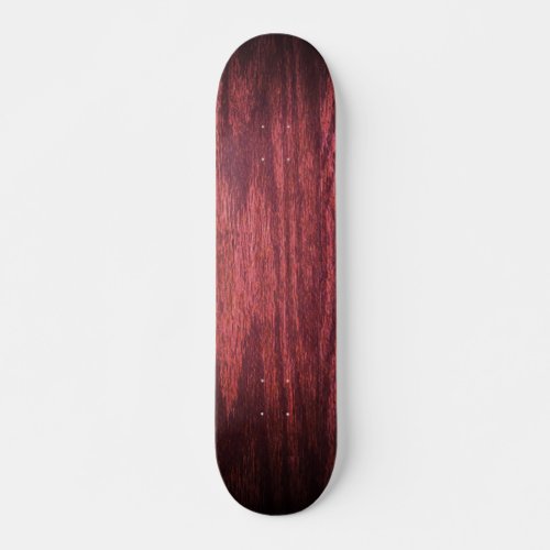 Woodgrain Simulated Texture _ Bright Tint Skateboard