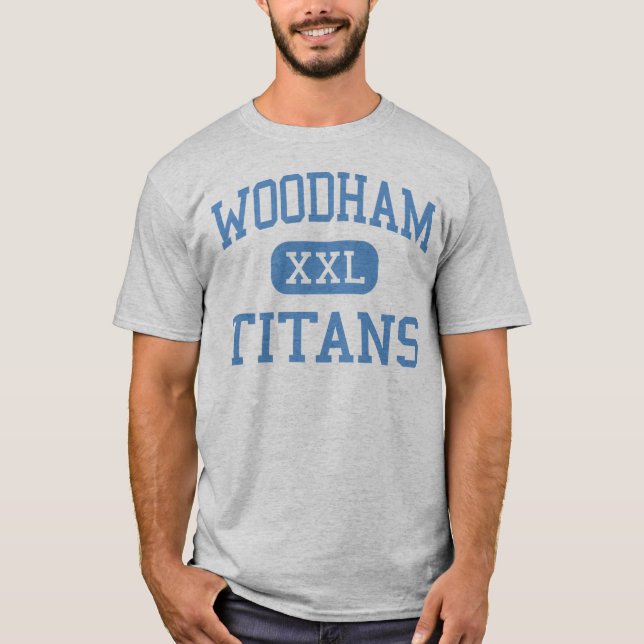 Woodham - Titans - High School - Pensacola Florida T-Shirt (Front)
