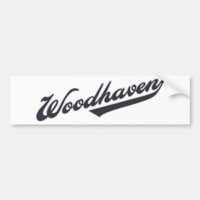 Woodhaven Bumper Sticker (Front)