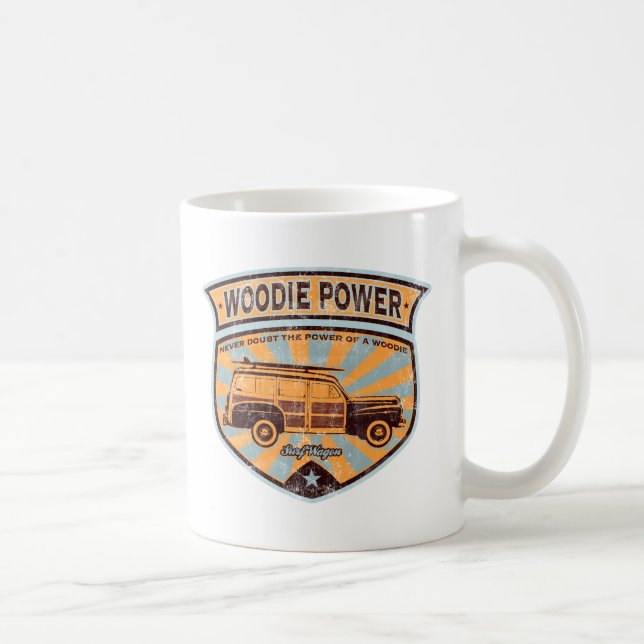 Woodie Wagon Coffee Mug (Right)