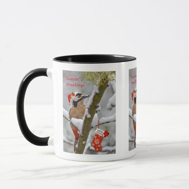 Woodies Christmas Mug (Left)