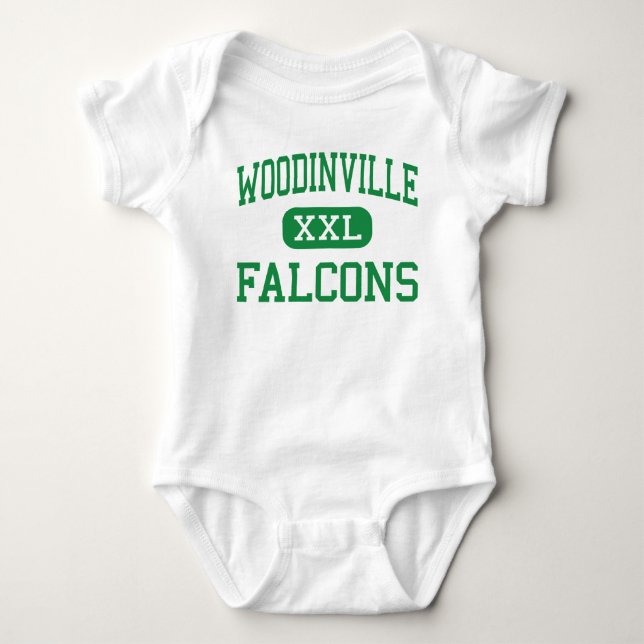 Woodinville - Falcons - High - Woodinville Baby Bodysuit (Front)