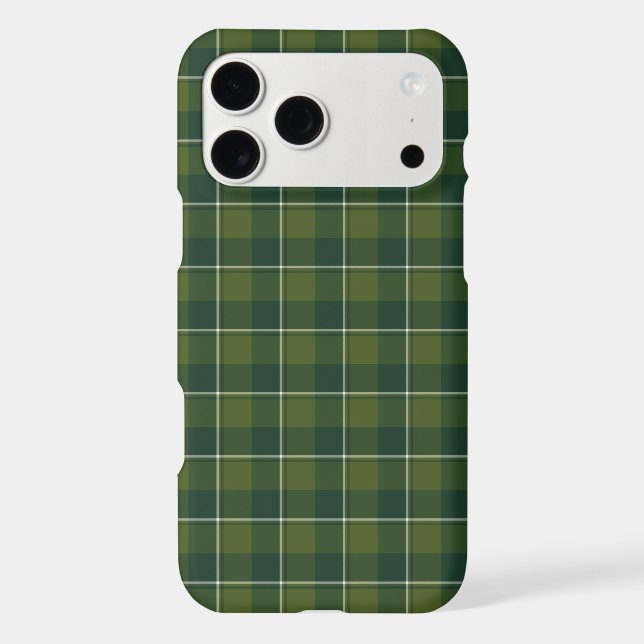 Woodland and Evergreen Plaid Case-Mate iPhone Case (Back)