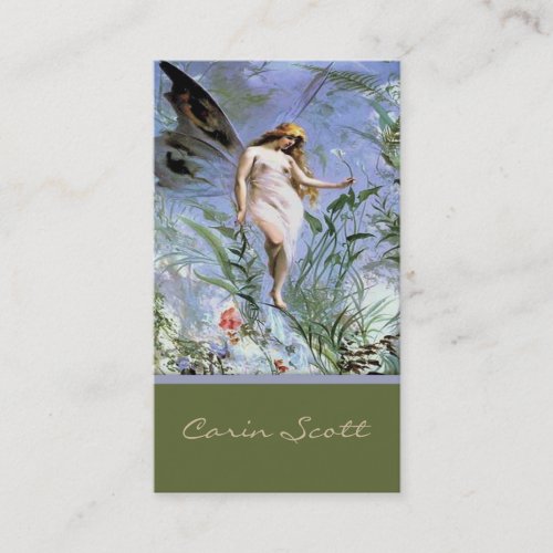 Woodland Angel Business Card