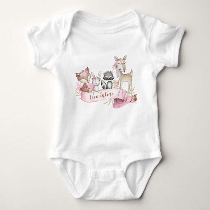 woodland animal baby boy clothes