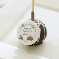 Woodland Animals, Hedgehog, Owl, Raccoon, 2024 and Fox Cake Pops