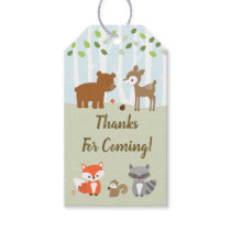 Woodland Animal Baby Shower Gift Tags