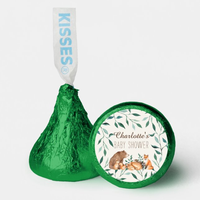 Woodland Animal Friends Baby Hershey®'s Kisses® (Front)