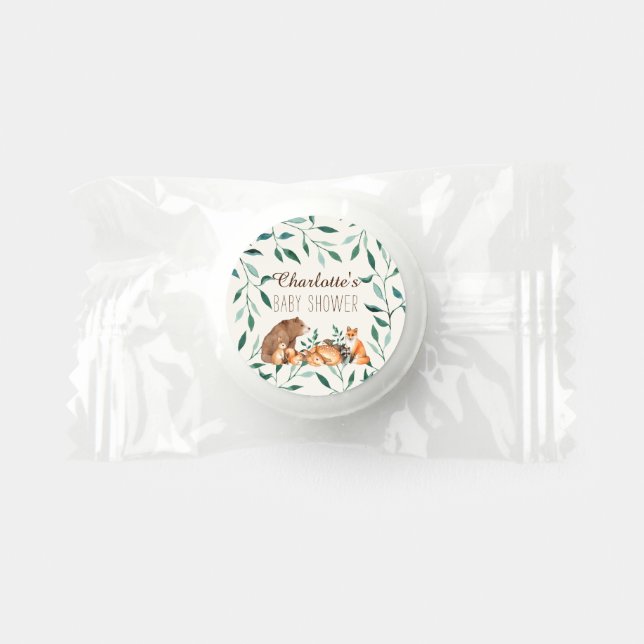 Woodland Animal Friends Baby Life Saver® Mints (Front)