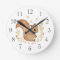 Woodland Animal Squirrel Wall Clock
