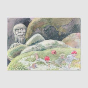 Woodland Animals and Children Elsa Beskow Tissue Paper