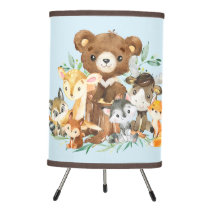 Woodland Animals Baby Boy Nursery Lamp