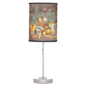 Woodland Animals Baby Girl | Boy Nursery Lamp (Front)