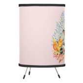 Woodland Animals Baby Girl Nursery Lamp (Left)