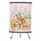Woodland Animals Baby Girl Nursery Lamp
