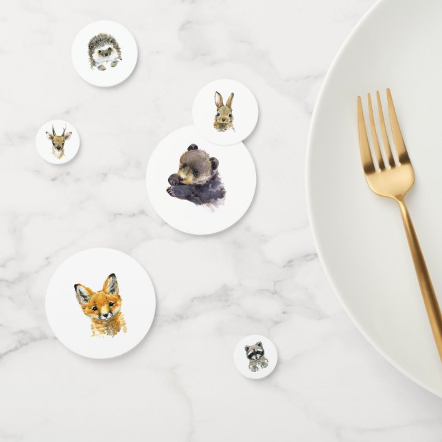 Woodland Animals Baby Shower Address  Confetti (Group)