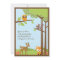 Woodland Animals Baby Shower Invitation
