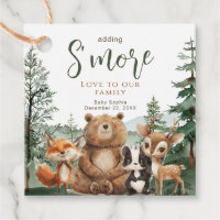 Woodland Animals baby shower S'mores