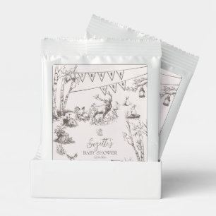 Woodland Animals Baby Shower Thank You Hot Chocolate Drink Mix