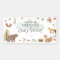 Woodland Animals Baby Shower Welcome