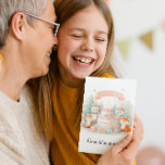 Woodland Animals Birthday Granddaughter Card