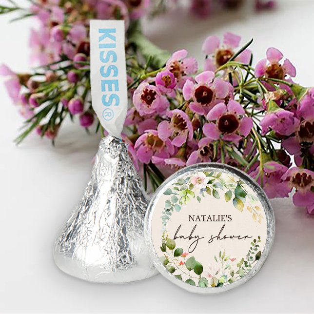 Woodland Animals Boho Baby Shower  Hershey®'s Kisses® (Creator Uploaded)