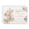 Woodland Animals Boho Tribal Girl Baby Shower