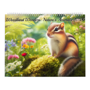 Woodland Animals Calendar