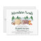 Woodland Animals Camping Baby Shower Invitation