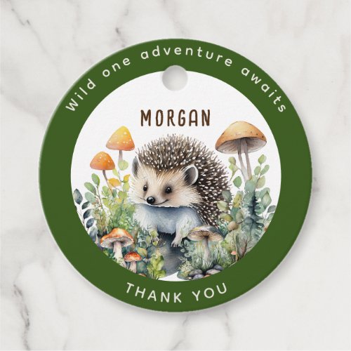 Woodland Animals Cute Favors Thank You Gift Decor Favor Tags