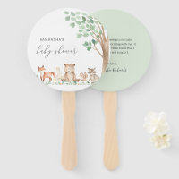 Woodland Animals Cute Gender Neutral Baby Shower
