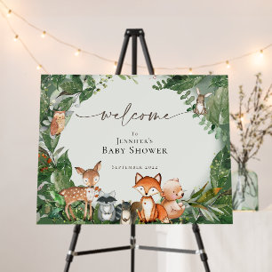 Woodland Animals Foam Board