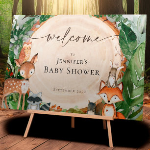 Woodland Animals Foam Board