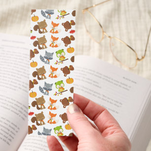 Woodland Animals, Forest Animals, Fall Animals Bookmarks