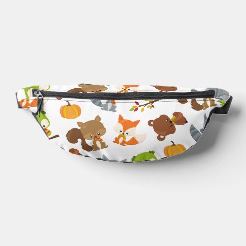Woodland Animals Forest Animals Fall Animals Fanny Pack