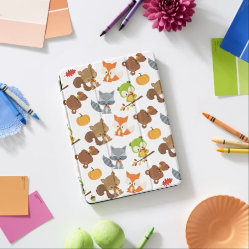 Woodland Animals Forest Animals Fall Animals iPad Air Cover