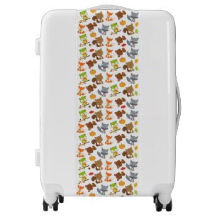Woodland Animals, Forest Animals, Fall Animals Luggage