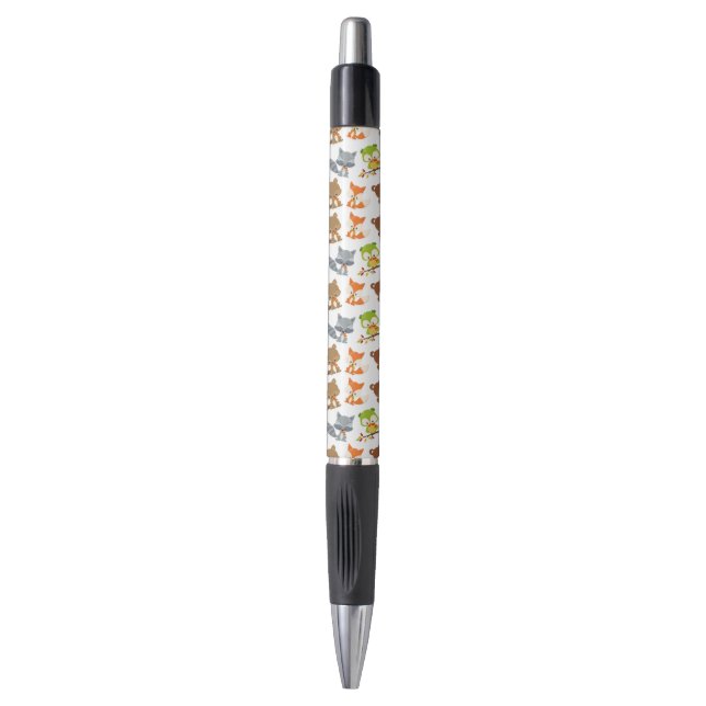 Woodland Animals, Forest Animals, Fall Animals Pen (Front Vertical)