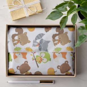 Woodland Animals, Forest Animals, Fall Animals Tissue Paper