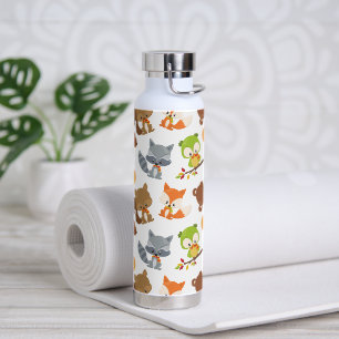 Woodland Animals, Forest Animals, Fall Animals Water Bottle