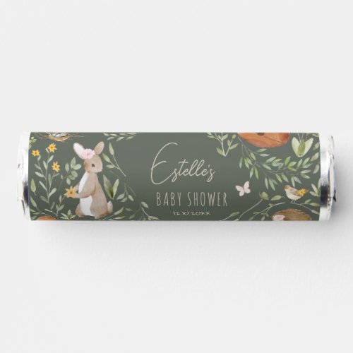 Woodland Animals Forest Baby Shower Favors Hershey