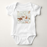 Woodland Animals Forest Friends Baby Shower