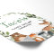 Woodland animals greenery baby shower favors sign